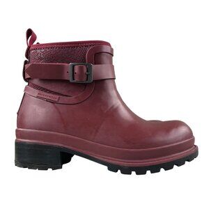 Muck Boot Company Women's Size 5 Liberty Red Waterproof Rubber Ankle Rain Boots